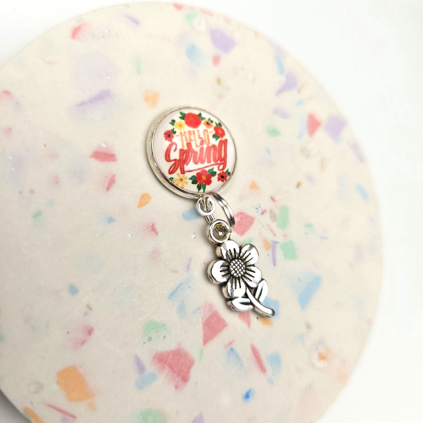 Discontinued Hello Spring Flower Dangly