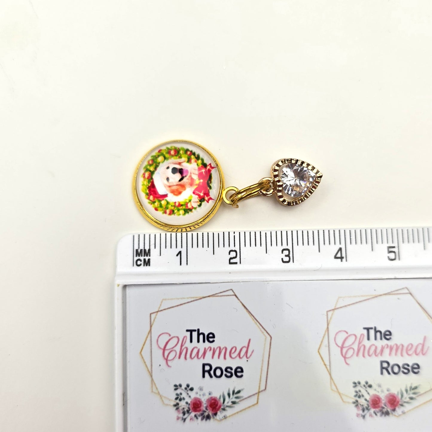 Discontinued Santa Paws Labrador Charm Dangly