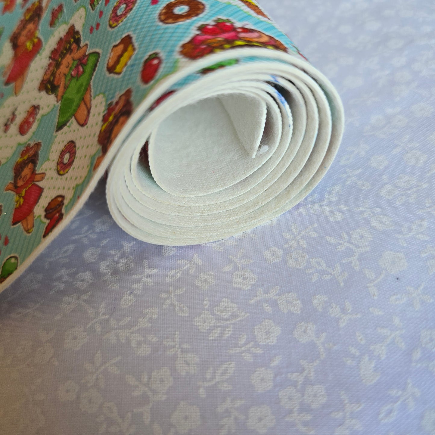 Roll of character leather