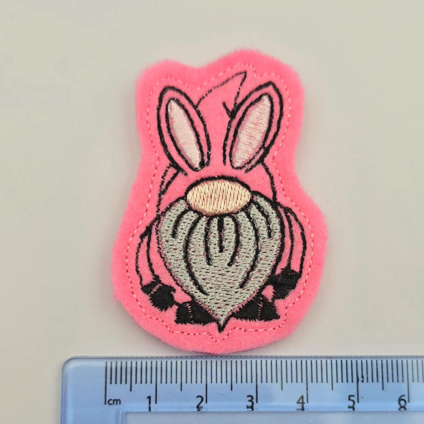 Pink Easter Gonk feltie