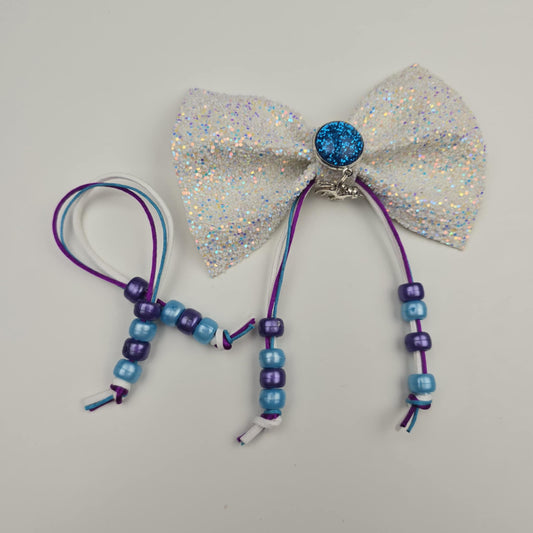 Blue and Purple beads