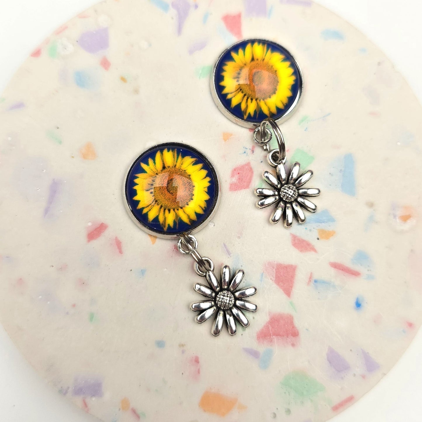 Sunflower Charm Dangly