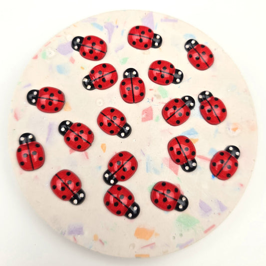 Flat Back Embellishment - Mini Ladybird (Ladybug)