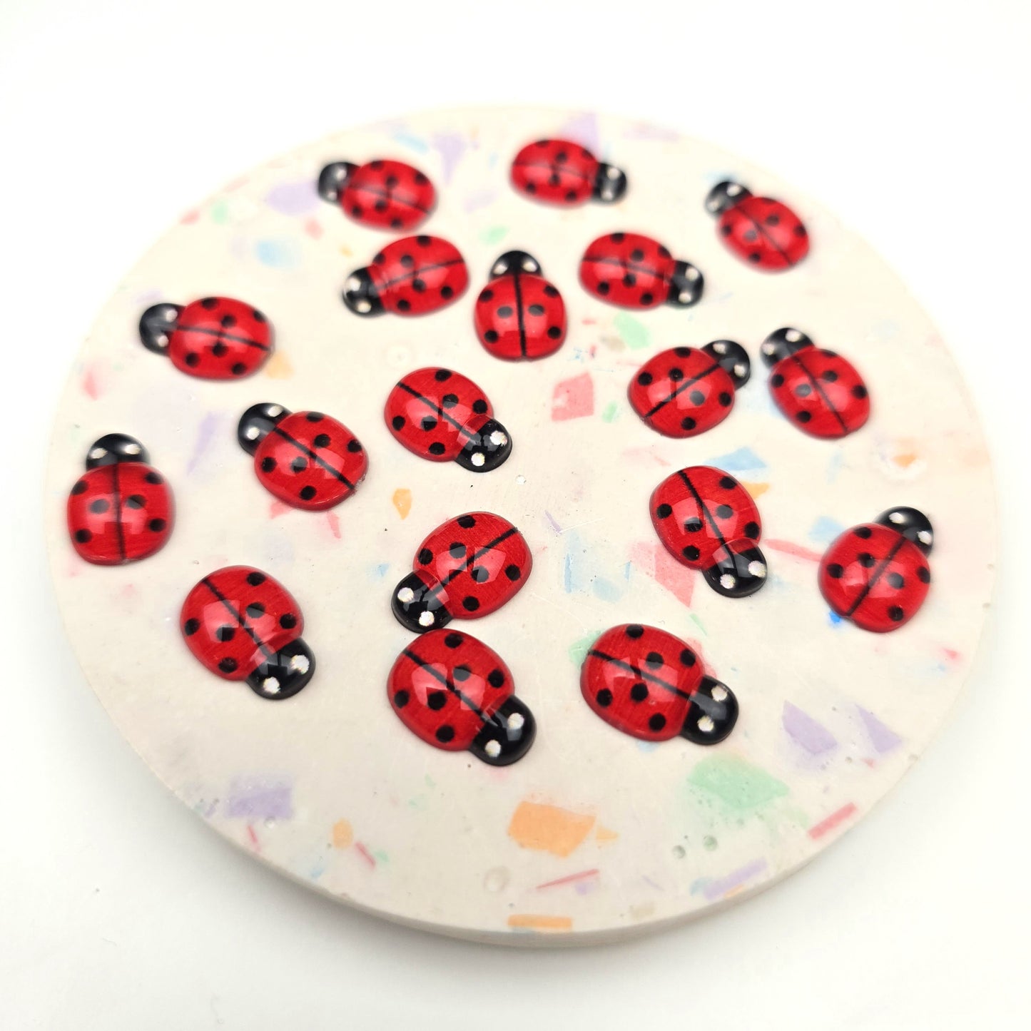 Flat Back Embellishment - Mini Ladybird (Ladybug)