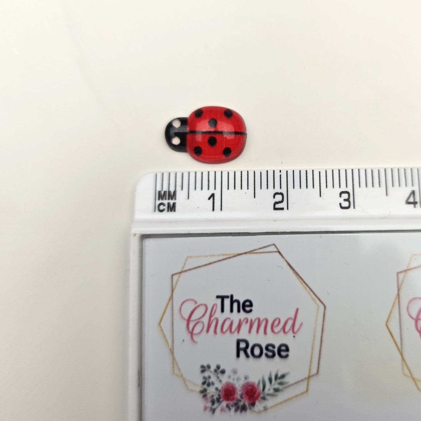 Flat Back Embellishment - Mini Ladybird (Ladybug)