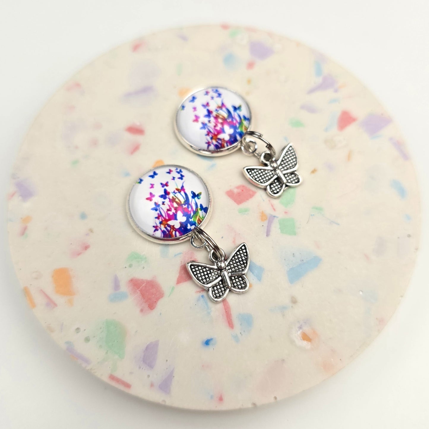 Fluttering Butterfly Charm Dangly