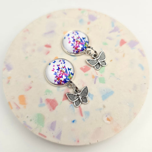 Fluttering Butterfly Charm Dangly