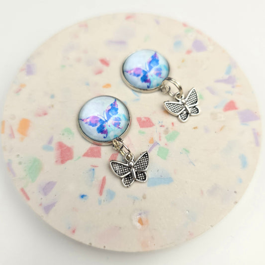 Colourful Butterfly Charm Dangly