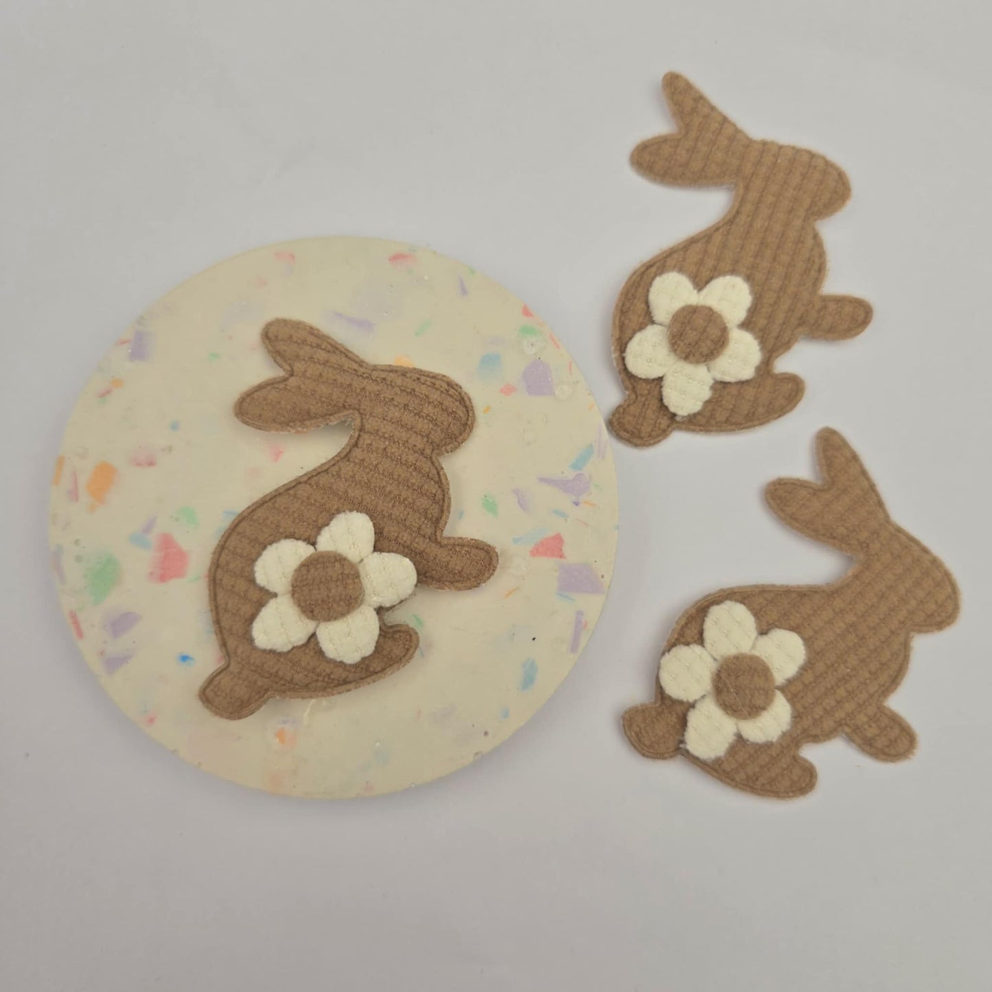 Brown bunny plushy embellishments